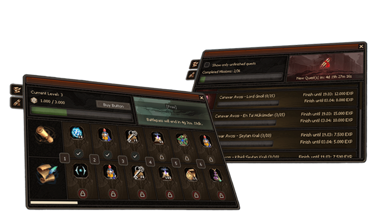 Battle Pass missions and rewards in Project Hera