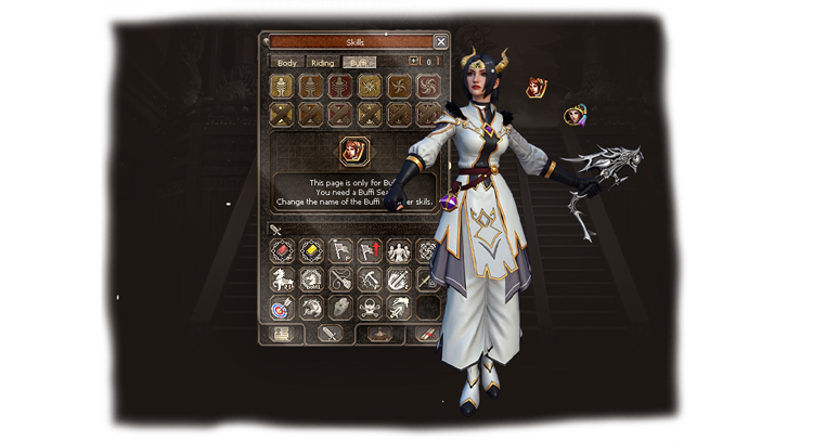 Buffi Seal and Shaman skills in Project Hera