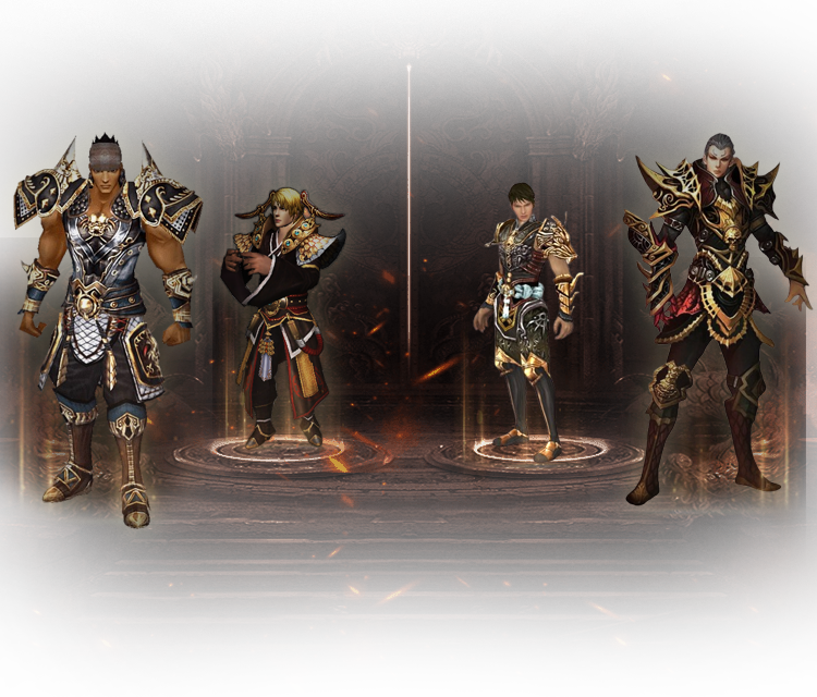 Project Hera character classes, Warrior, Ninja, Sura, Shaman overview