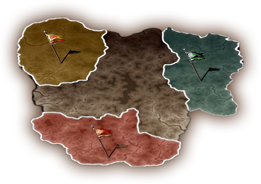 Project Hera, three classic kingdoms and empire choice screen