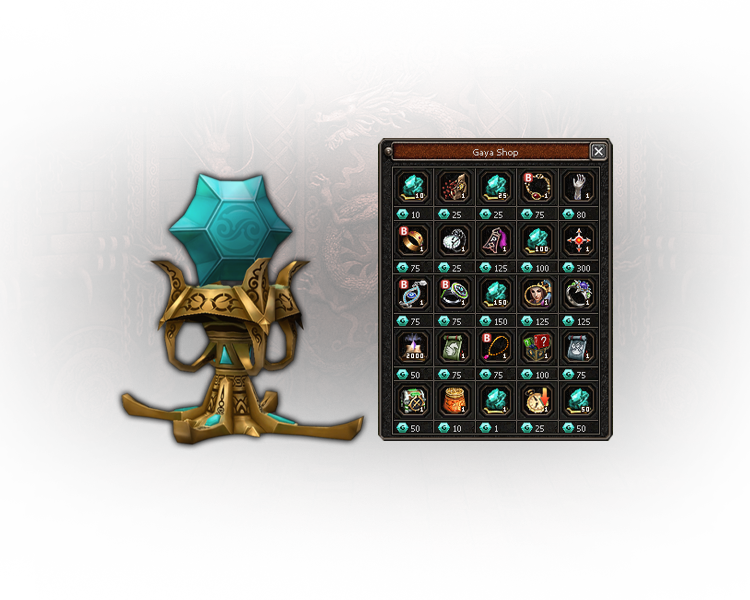 Gaya Shop in Project Hera