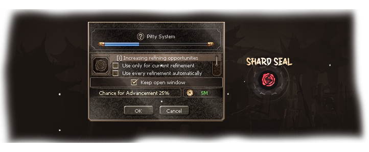 Seal of God and Pity system in Project Hera