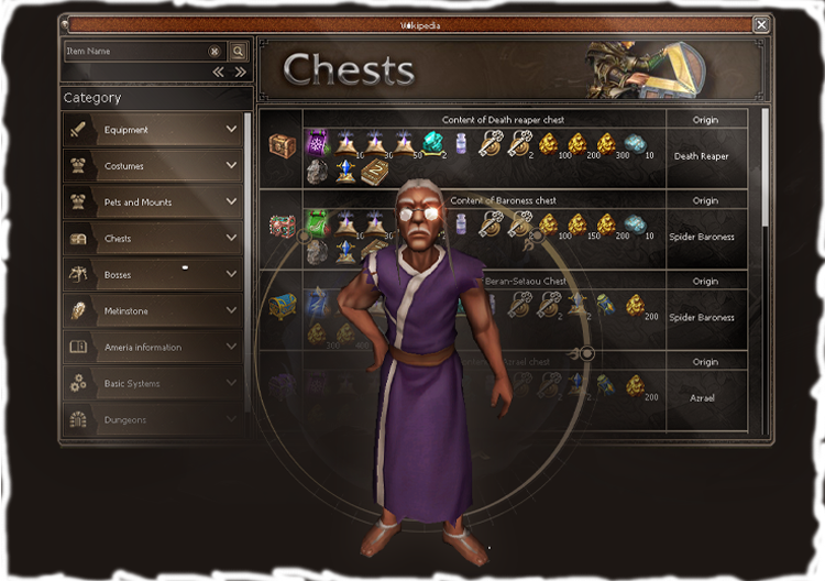 In-game Wiki in Project Hera